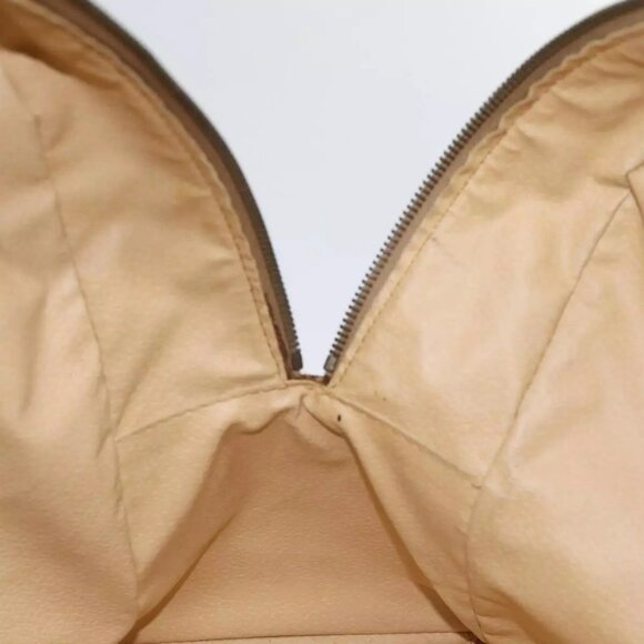 CELINE Macadam Canvas Boston Bag PVC Brown - Picture 3 of 16